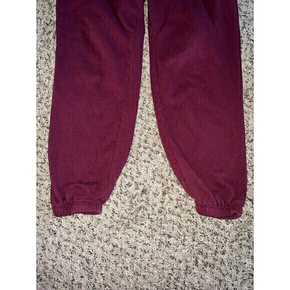 Old Navy Maternity Maroon Sweatpants size small - Picture 3 of 7